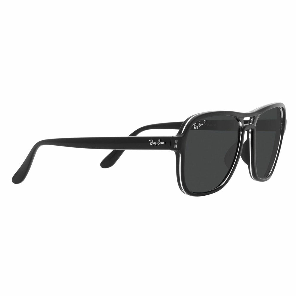 【オsusume価格】reiban sangurasu RB4356 654548 58 Ray-Ban STATE SIDE sutetosaido sukuoea tiadoroppu daburuburippiji 偏光偏renzuポラロイズド 伊达メガネ 眼镜