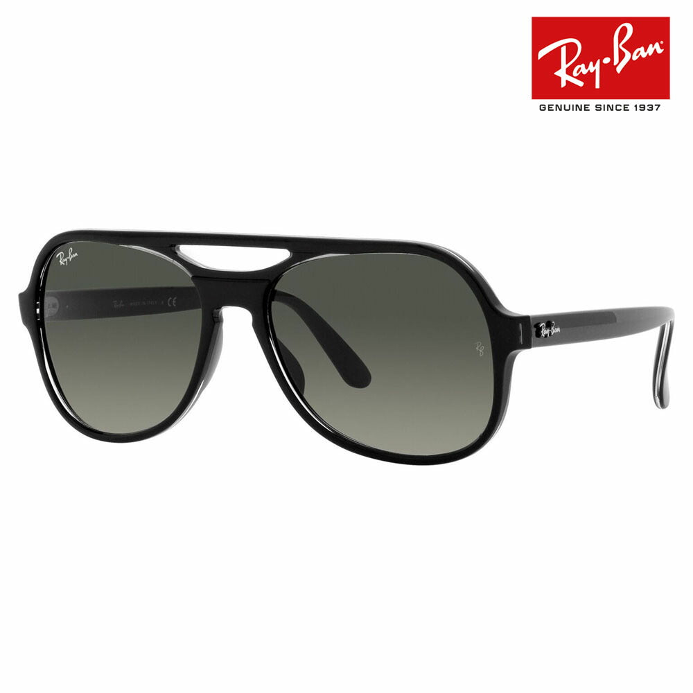 【オススメ価格】レイバン サングラス RB4357 654571 58 Ray-Ban POWDERHORN パウダーホーン ティアドロップ 伊達メガネ 眼鏡