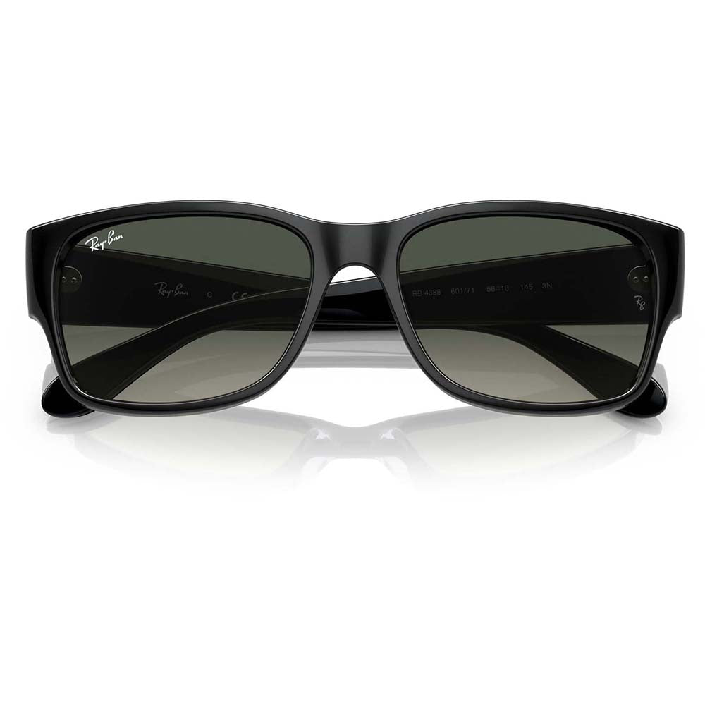 【正規品販売店】レイバン サングラス RB4388 601/71 55 58 Ray-Ban レイバン純正レンズ対応 フルリム セル スクエア 伊達メガネ 眼鏡