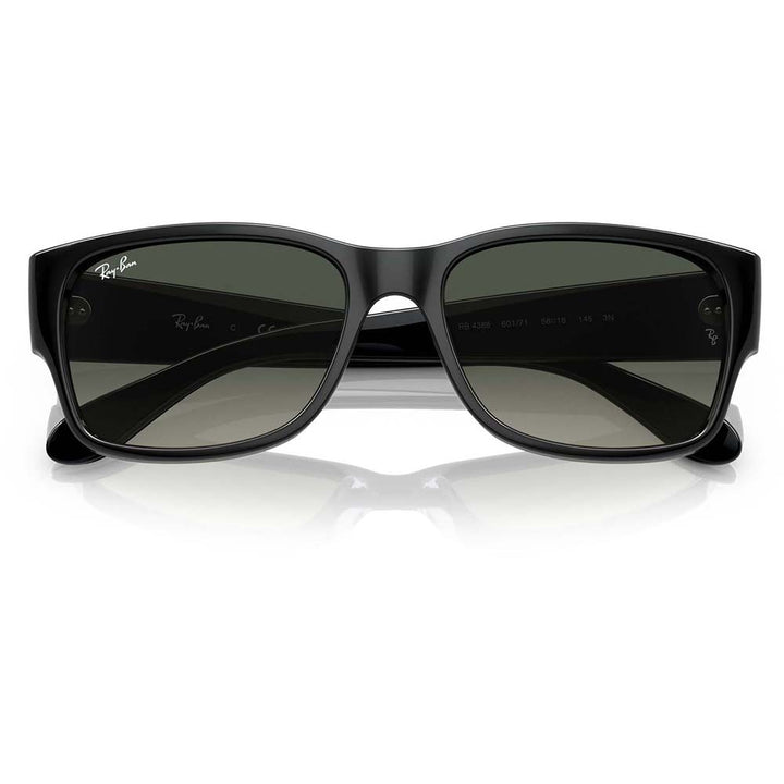 【正規品販売店】レイバン サングラス RB4388 601/71 55 58 Ray-Ban レイバン純正レンズ対応 フルリム セル スクエア 伊達メガネ 眼鏡