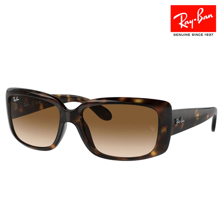 [Authorized Retailer] Ray-Ban Sunglasses RB4389 710/51 55 58 Ray-Ban Compatible with Ray-Ban Genuine Lenses Hybrid Fit Cell Square Fashion Glasses Eyeglasses 