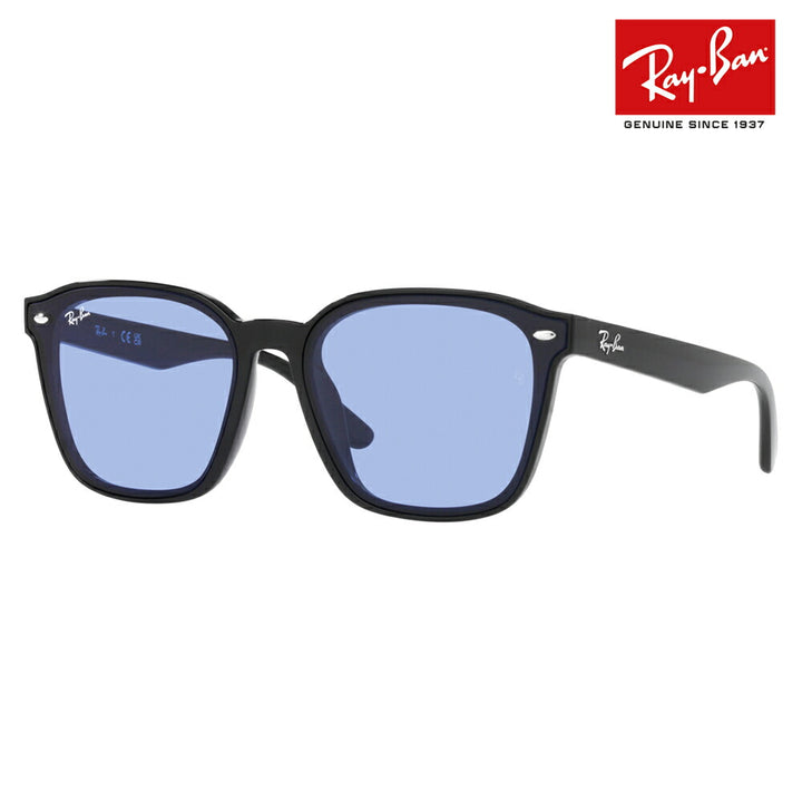 【正規品販売店】レイバン サングラス RB4392D 601/80 66 Ray-Ban レイバン純正レンズ対応 ウェリントン 大きめ ビッグ フラットレンズ アジアンデザイン ライトカラー 伊達メガネ 眼鏡