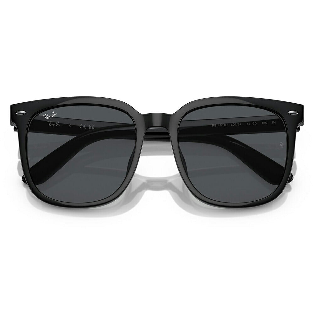 【正規品販売店】レイバン サングラス RB4401D 601/87 55 Ray-Ban レイバン純正レンズ対応 スクエア ウェリントン アジアンフィット WASHED LENSES ウォッシュドレンズ