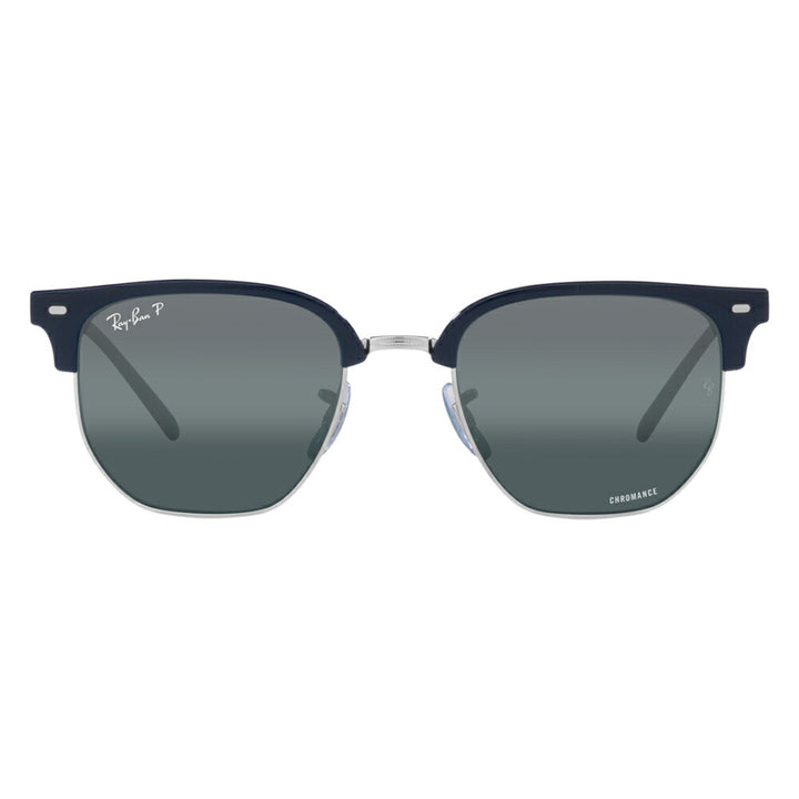 【正規品販売店】レイバン サングラス RB4416 6656G6 51 53 Ray-Ban レイバン純正レンズ対応 NEW CLUBMASTER ニュークラブマスター ラウンド クラシック ユニセックス 偏光レンズ ポラロイズド クロマンスレンズ 伊達メガネ 眼鏡