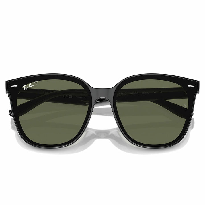 【正規品販売店】レイバン サングラス RB4423D 601/9A 66 Ray-Ban レイバン純正レンズ対応 アジアンデザインモデル ウェリントン 大きめ ビックシェイプ 偏光レンズ ポラロイズド