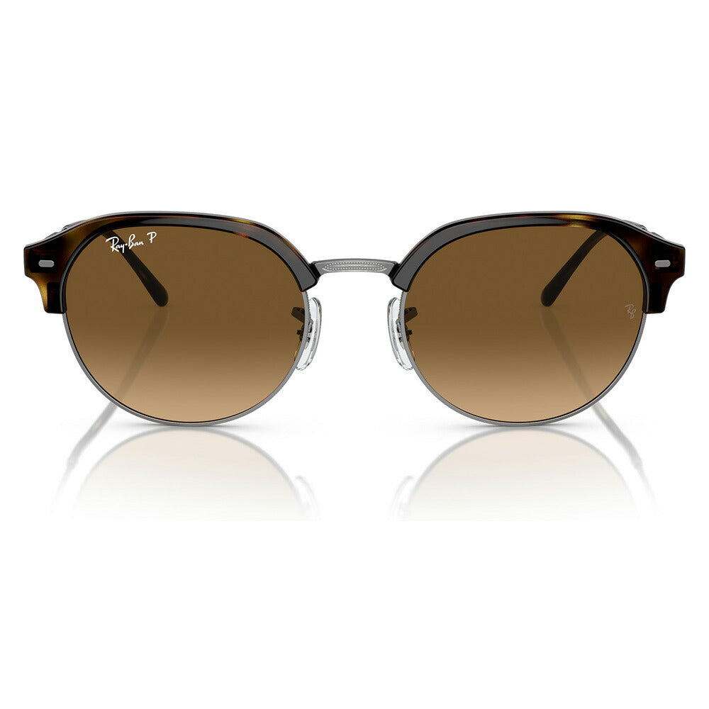 【正規品販売店】レイバン サングラス RB4429 710/M2 53 55 Ray-Ban レイバン純正レンズ対応 伊達メガネ 眼鏡 Clubmaster slim クラブマスター スリム ラウンド ボストン おしゃれ クラシック 偏光レンズ ポラロイズド