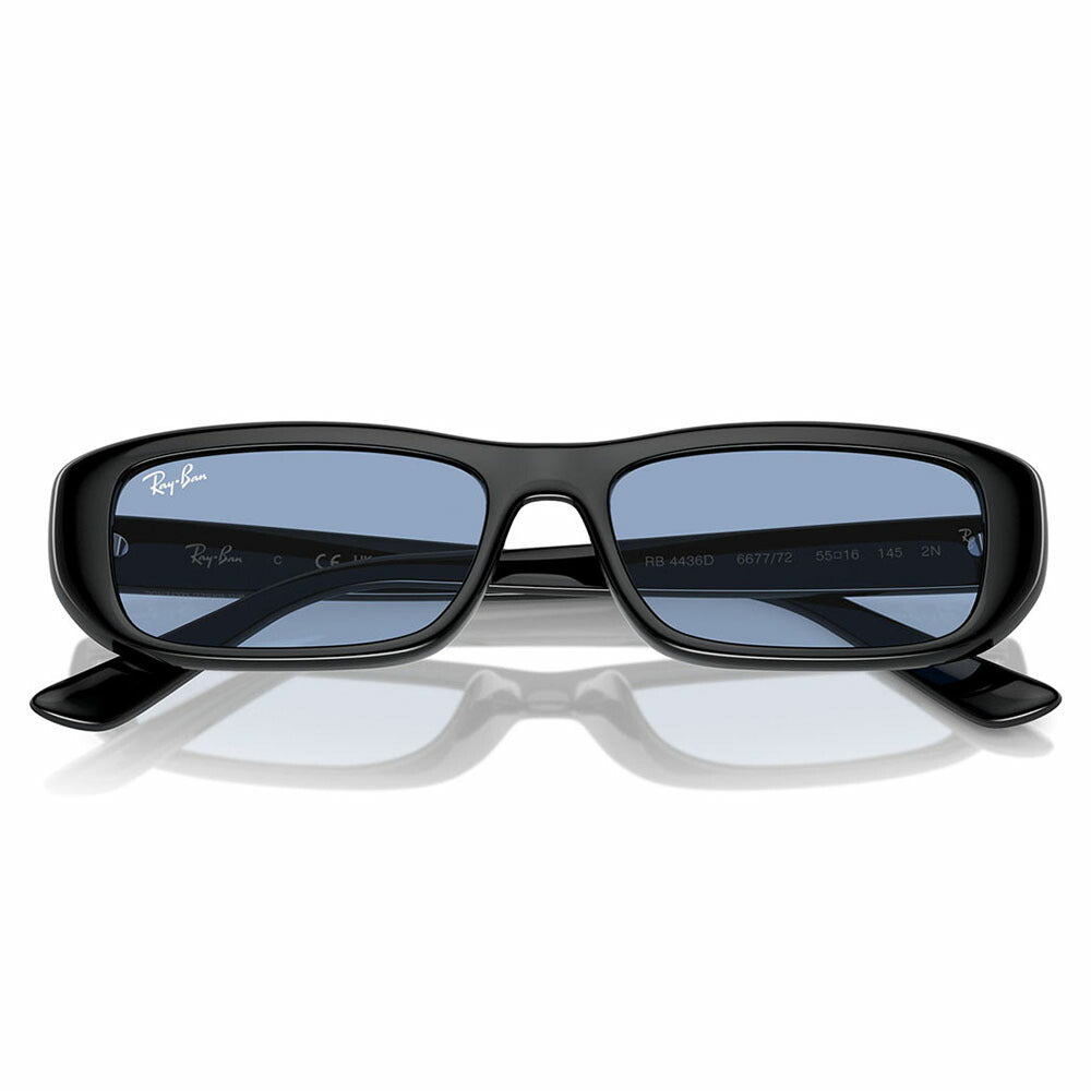Ray Ban Rb4436d 【正規品販売店】レイバンサングラス RB4436D 667772 55 Ray-Ban レイバン純正レンズ対応 スクエア オーバル フラット ...