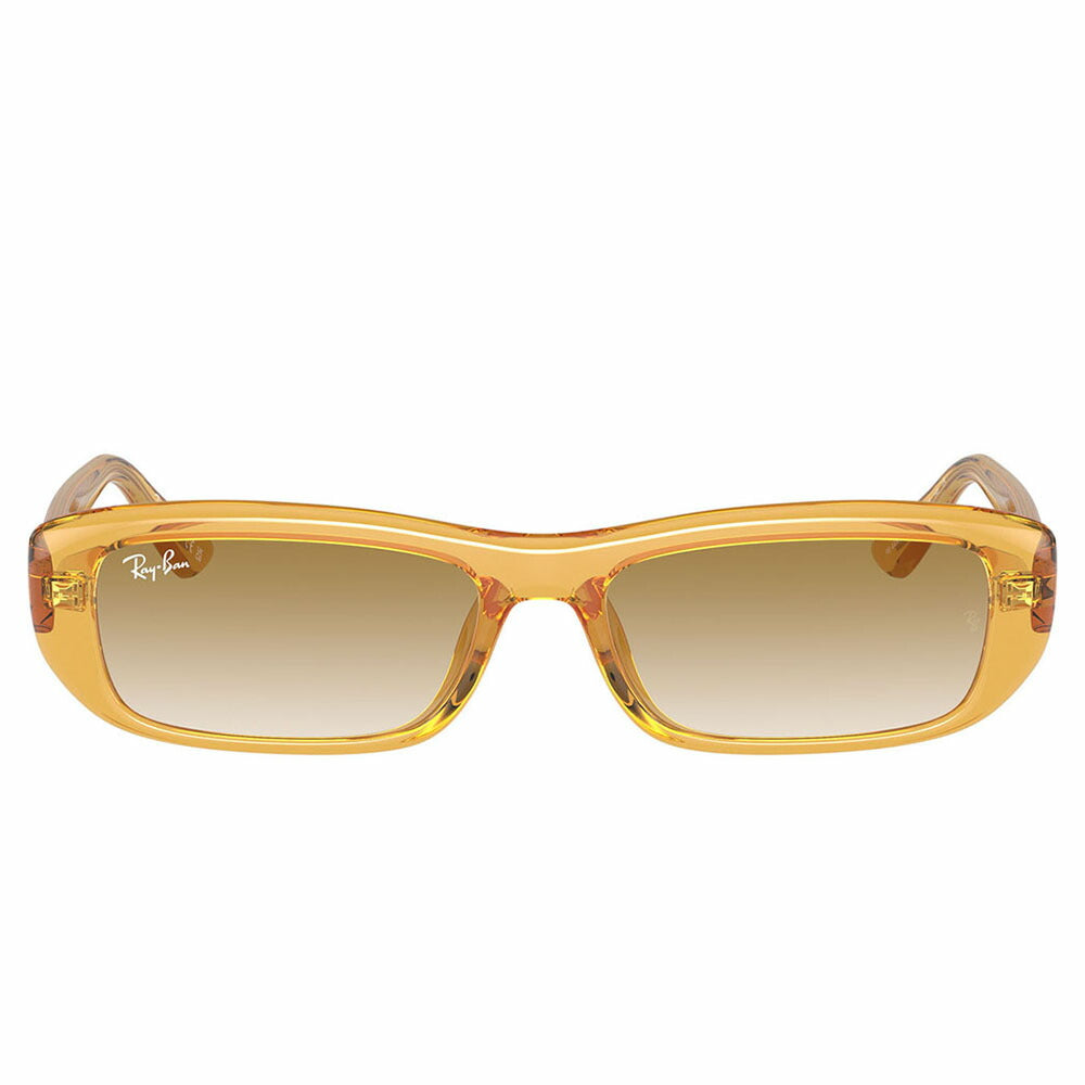[Authorized Retailer] Ray-Ban Sunglasses RB4436D 668213 55 Ray-Ban Compatible with Ray-Ban Genuine Lenses Square Oval Flat Lenses Asian Fit Light Color Fashion Glasses Eyeglasses 