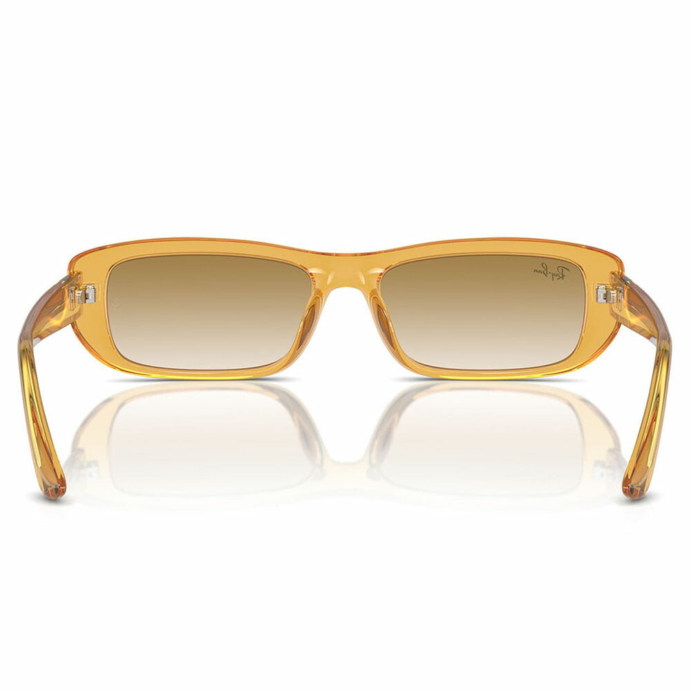 [Authorized Retailer] Ray-Ban Sunglasses RB4436D 668213 55 Ray-Ban Compatible with Ray-Ban Genuine Lenses Square Oval Flat Lenses Asian Fit Light Color Fashion Glasses Eyeglasses 