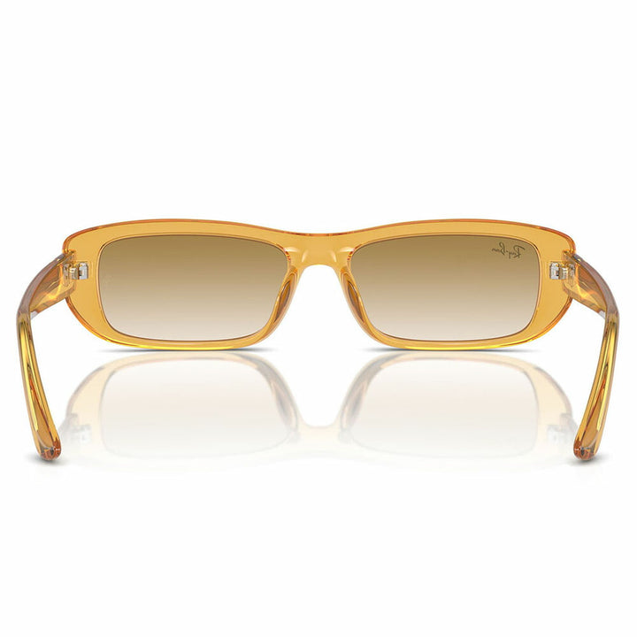 [Authorized Retailer] Ray-Ban Sunglasses RB4436D 668213 55 Ray-Ban Compatible with Ray-Ban Genuine Lenses Square Oval Flat Lenses Asian Fit Light Color Fashion Glasses Eyeglasses 