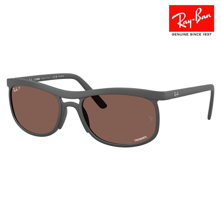 【正規品販売店】レイバン サングラス RB4452CH 60171A 56 59 Ray-Ban LITEFORCE 軽量 CHROMANCE ツーブリッジ ユニセックス