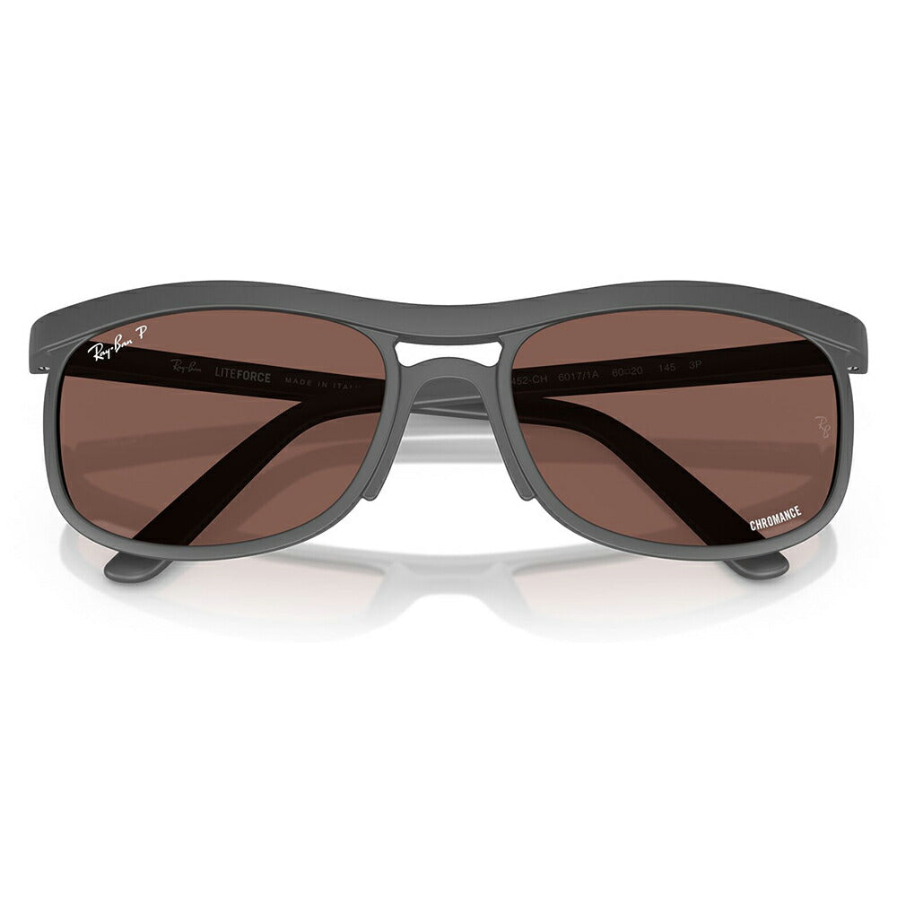 【正規品販売店】レイバン サングラス RB4452CH 60171A 56 59 Ray-Ban LITEFORCE 軽量 CHROMANCE ツーブリッジ ユニセックス