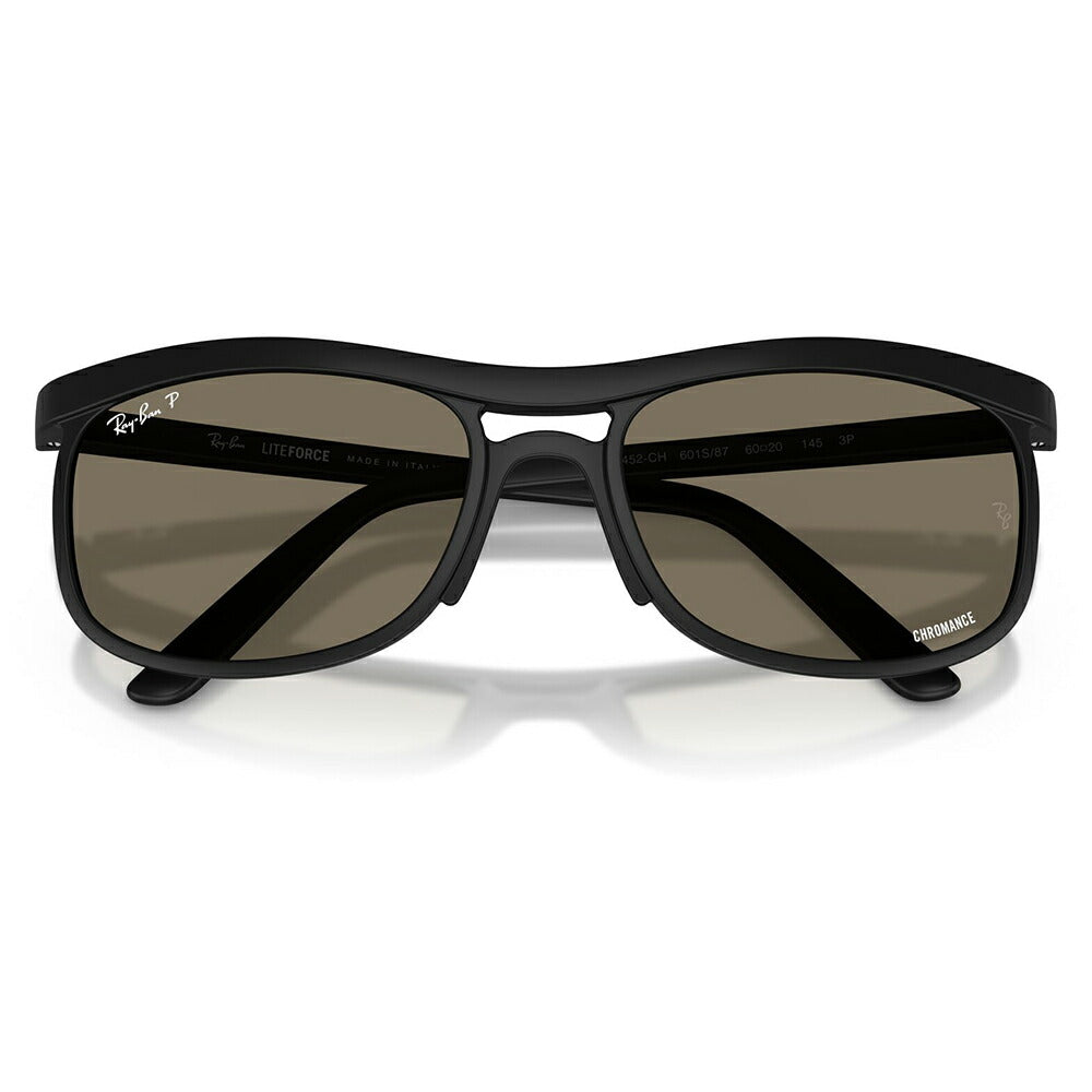 【正規品販売店】レイバン サングラス RB4452CH 601S87 56 59 Ray-Ban LITEFORCE 軽量 CHROMANCE ツーブリッジ ユニセックス