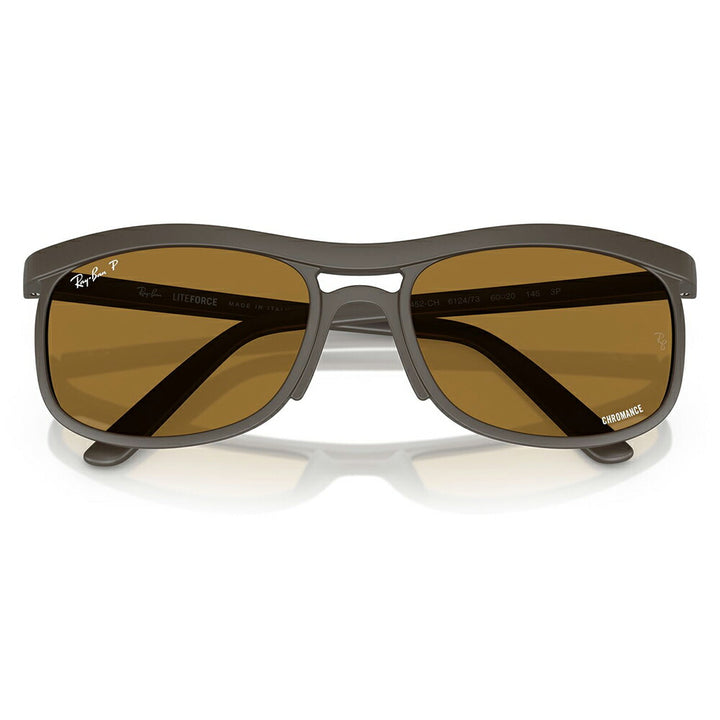 【正規品販売店】レイバン サングラス RB4452CH 612473 56 59 Ray-Ban LITEFORCE 軽量 CHROMANCE ツーブリッジ ユニセックス
