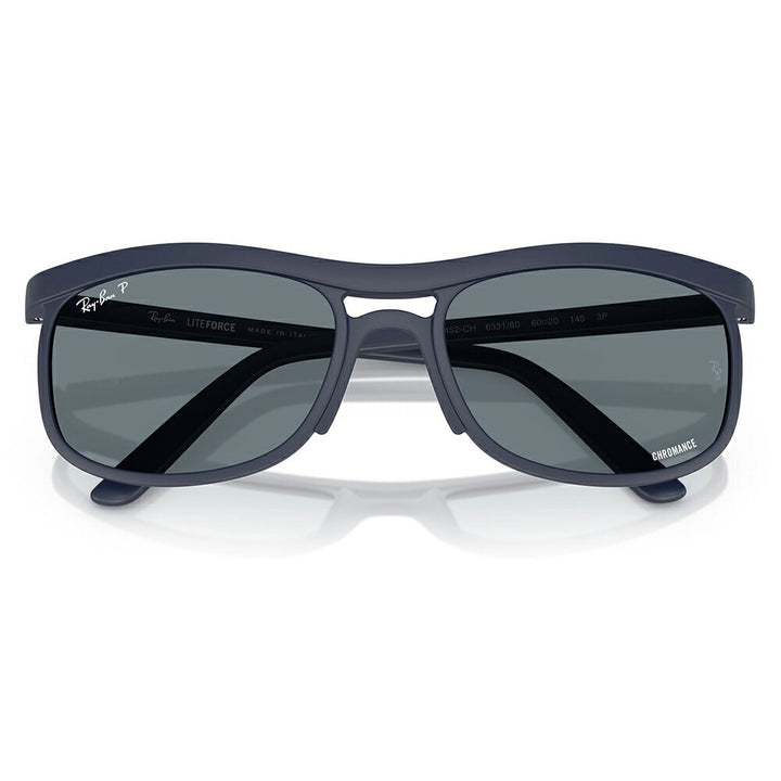 【正規品販売店】レイバン サングラス RB4452CH 633180 56 59 Ray-Ban LITEFORCE 軽量 CHROMANCE ツーブリッジ ユニセックス