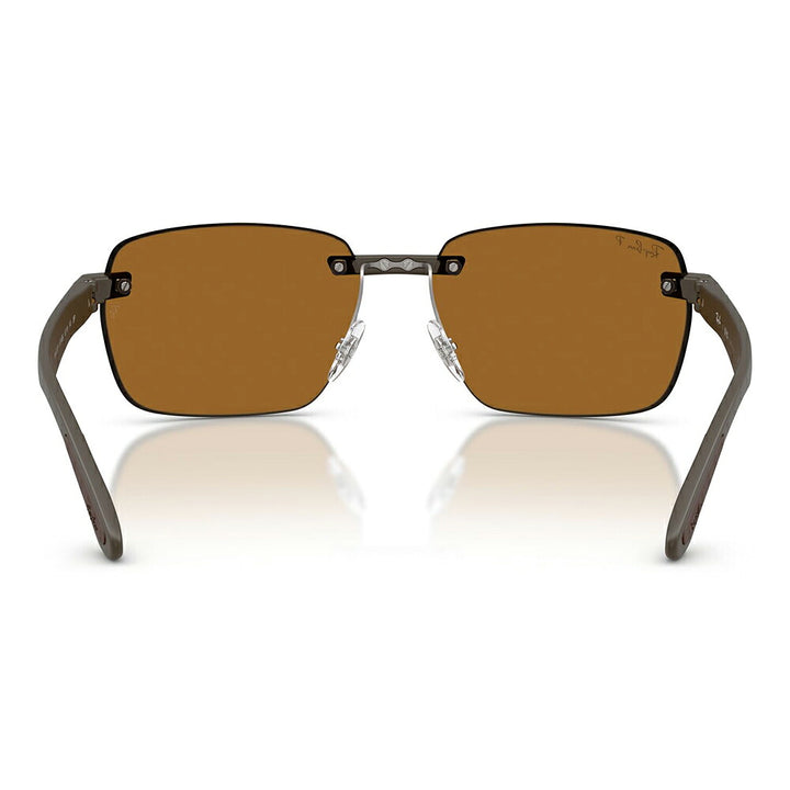 【正規品販売店】レイバン サングラス RB4470CH 6124BB 59 62  Ray-Ban レイバン純正レンズ対応 クロマンス スクエア ツーポ ビッグシェイプ 偏光
