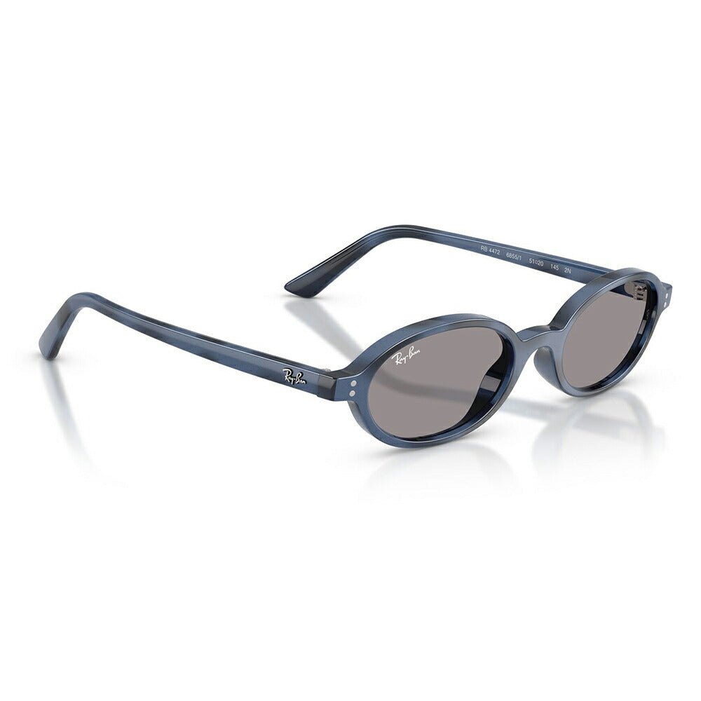 【正規品販売店】レイバン サングラス RB4472 6855/1 48 51 Ray-Ban レイバン純正レンズ対応 KHAL カル セル オーバル ユニセックス