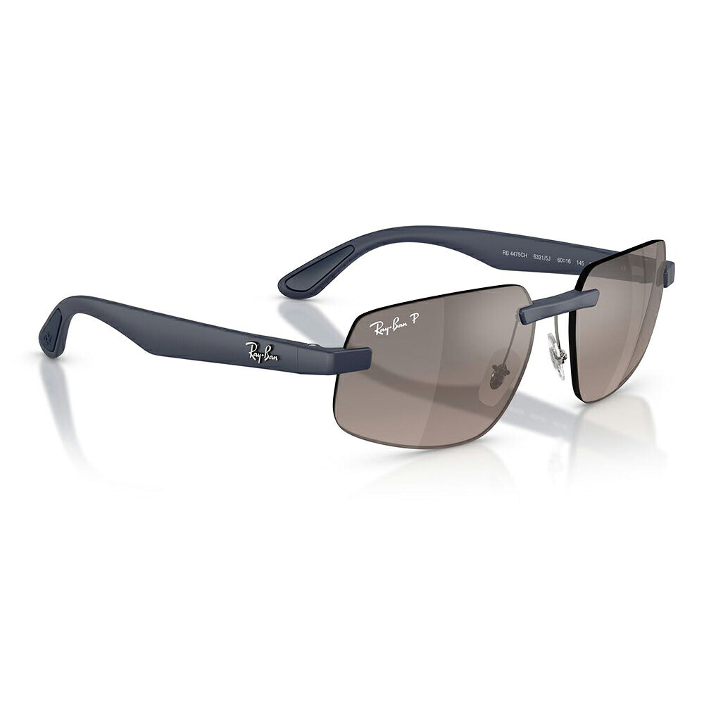【正規品販売店】レイバンサングラス RB4475CH 63315J 60 Ray-Ban レイバン純正レンズ対応 クロマンス 多角形 ツーポ ビッグシェイプ 偏光