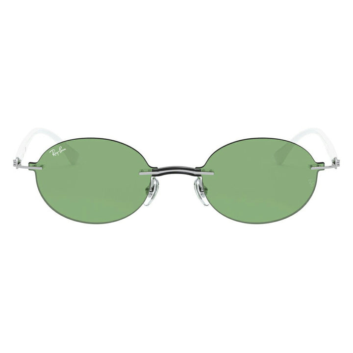 [Recommended Price] Ray-Ban Sunglasses RB8060 003/2 54 Ray-Ban Compatible with Ray-Ban Genuine Lenses Oval Round Two-Point Rimless Titanium Fashion Glasses Eyeglasses 