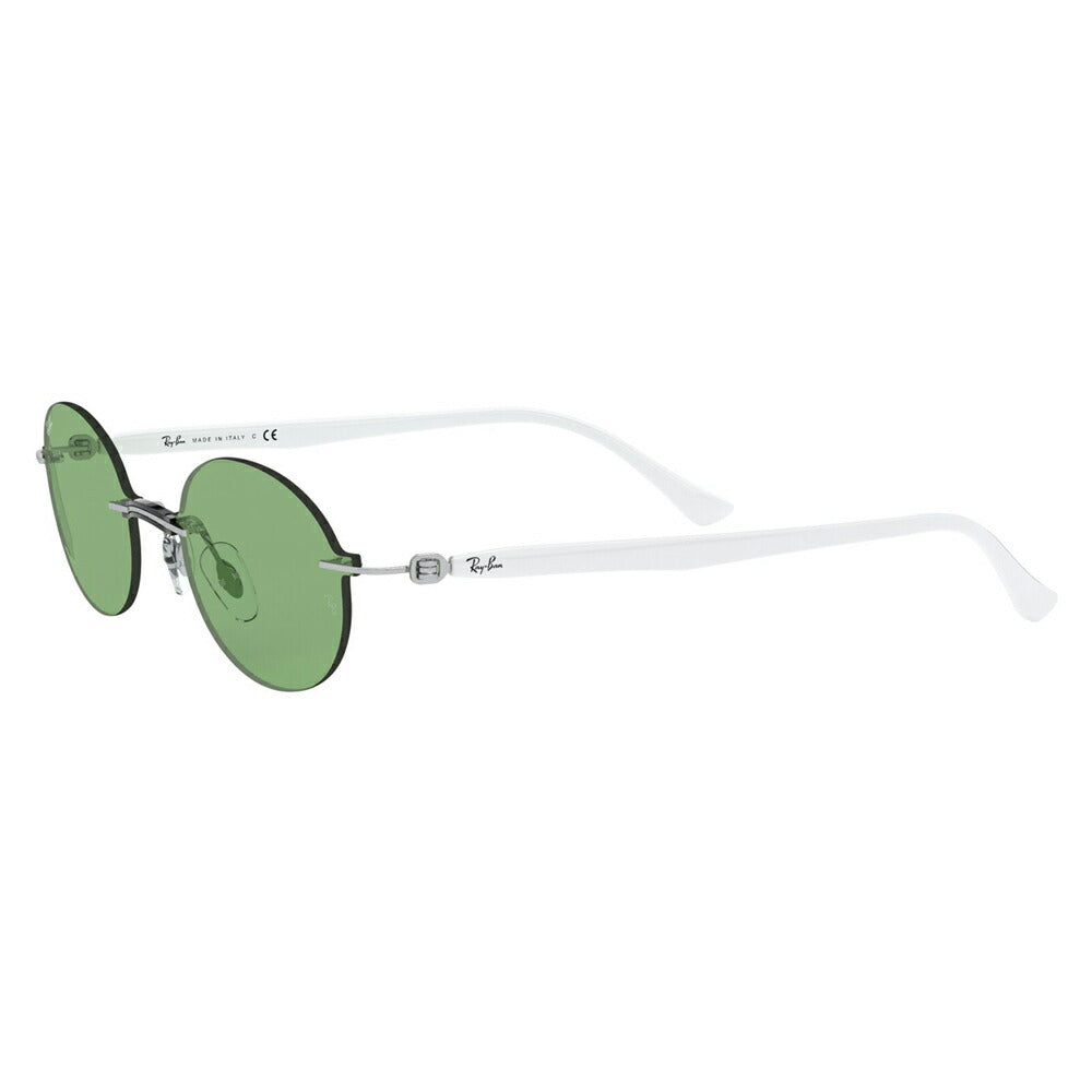 [Recommended Price] Ray-Ban Sunglasses RB8060 003/2 54 Ray-Ban Compatible with Ray-Ban Genuine Lenses Oval Round Two-Point Rimless Titanium Fashion Glasses Eyeglasses 