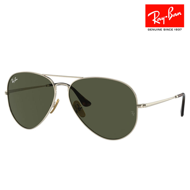 [Authorized Retailer] Ray-Ban Sunglasses RB8089 926531 58 62 Ray-Ban AVIATOR TITANIUM Aviator Titanium Teardrop 