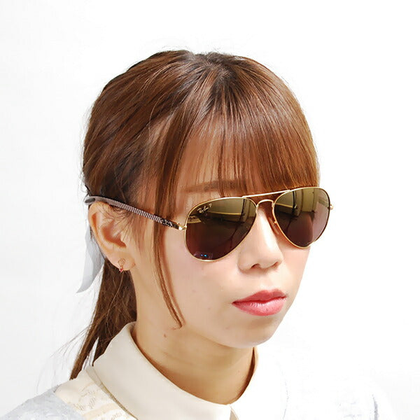 [Recommended Price] Ray-Ban Sunglasses RB8317CH 001/6B 58 Ray-Ban CHROMANCE Polarized Aviator 