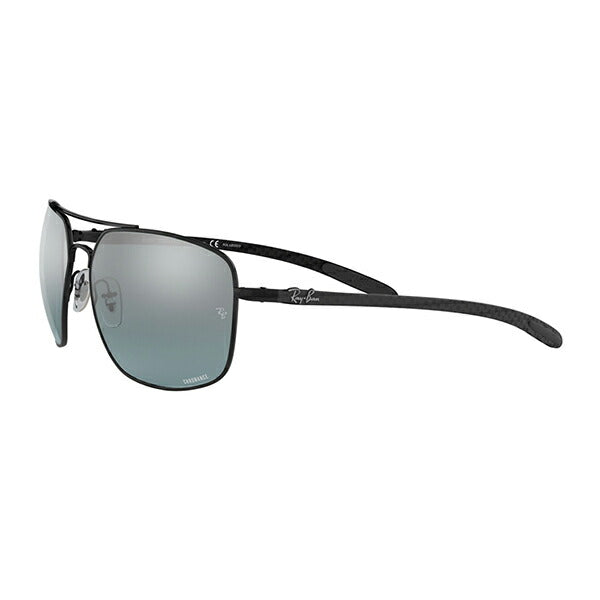 【オススメ価格】レイバン サングラス RB8322CH 002/5L 62 Ray-Ban ダブルブリッジ メタル スクエア クロマンス CHROMANCE 偏光 伊達メガネ 眼鏡