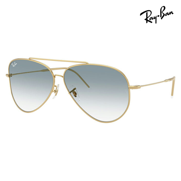 【オススメ価格】レイバン サングラス RBR0101S 001/79 59 62 Ray-Ban AVIATOR REVERSE Ray-Ban アビエーター リバース パイロット ティアドロップ メタル フルリム
