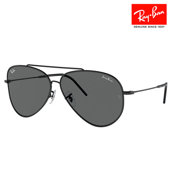 [Authorized Retailer] Ray-Ban Sunglasses RBR0101S 002/GR 59 62 Ray-Ban AVIATOR REVERSE Aviator Reverse Pilot Teardrop Metal Full Rim Fashion Glasses Eyeglasses 