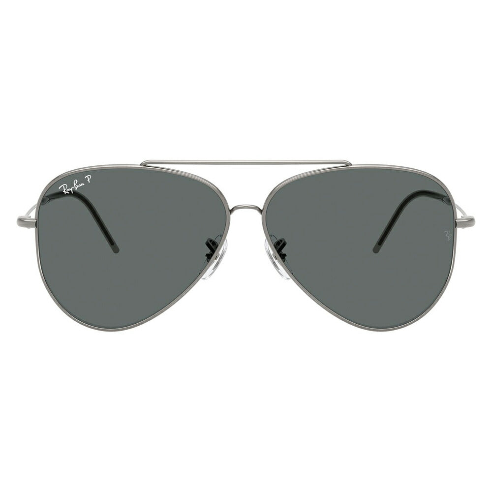 【正規品販売店】レイバン サングラス RBR0101S 004/81 59 62 Ray-Ban AVIATOR REVERSE アビエーター リバース パイロット ティアドロップ 偏光 メタル フルリム 伊達メガネ 眼鏡