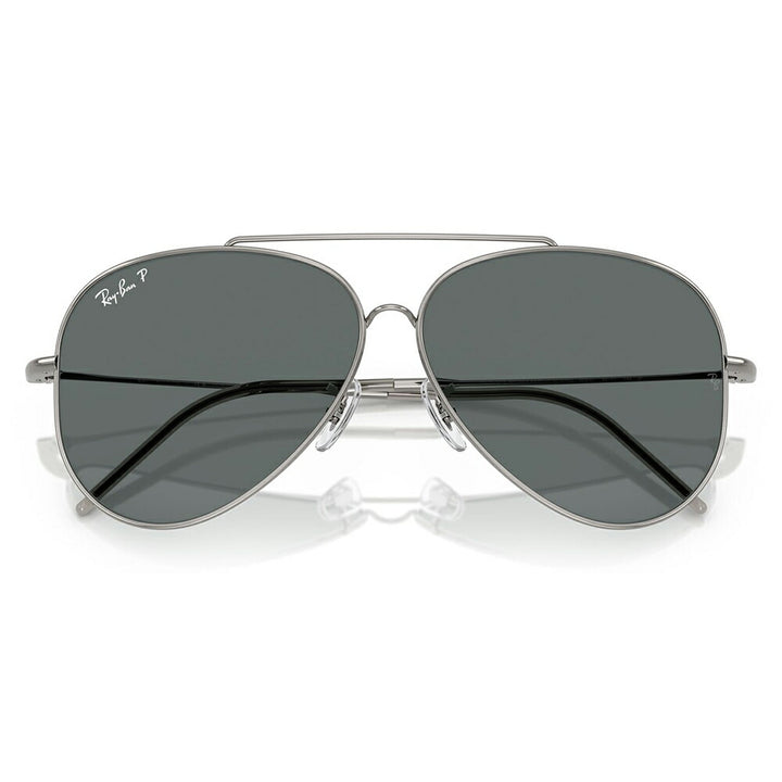 【正規品販売店】レイバン サングラス RBR0101S 004/81 59 62 Ray-Ban AVIATOR REVERSE アビエーター リバース パイロット ティアドロップ 偏光 メタル フルリム 伊達メガネ 眼鏡