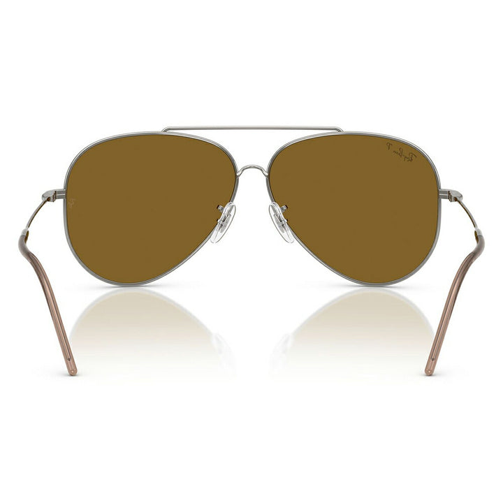 【正規品販売店】レイバン サングラス RBR0101S 004/83 59 62 Ray-Ban AVIATOR REVERSE アビエーター リバース パイロット ティアドロップ 偏光 メタル フルリム 伊達メガネ 眼鏡