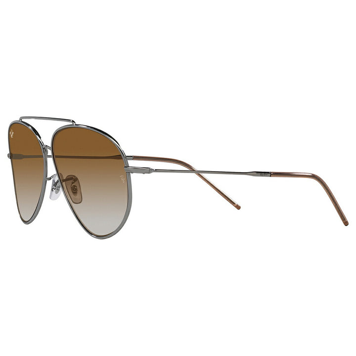 [Authorized Retailer] Ray-Ban Sunglasses RBR0101S 004/CB 59 62 Ray-Ban AVIATOR REVERSE Aviator Reverse Pilot Teardrop Metal Full Rim Fashion Glasses Eyeglasses 