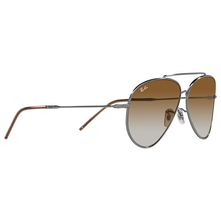 [Authorized Retailer] Ray-Ban Sunglasses RBR0101S 004/CB 59 62 Ray-Ban AVIATOR REVERSE Aviator Reverse Pilot Teardrop Metal Full Rim Fashion Glasses Eyeglasses 