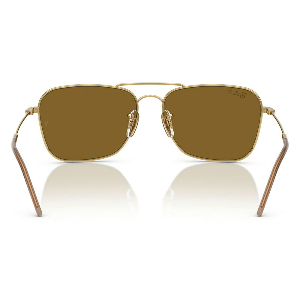 【正規品販売店】レイバン サングラス RBR0102S 001/83 58 61 Ray-Ban CARAVAN REVERSE キャラバン リバース スクエア メタル フルリム 伊達メガネ 眼鏡