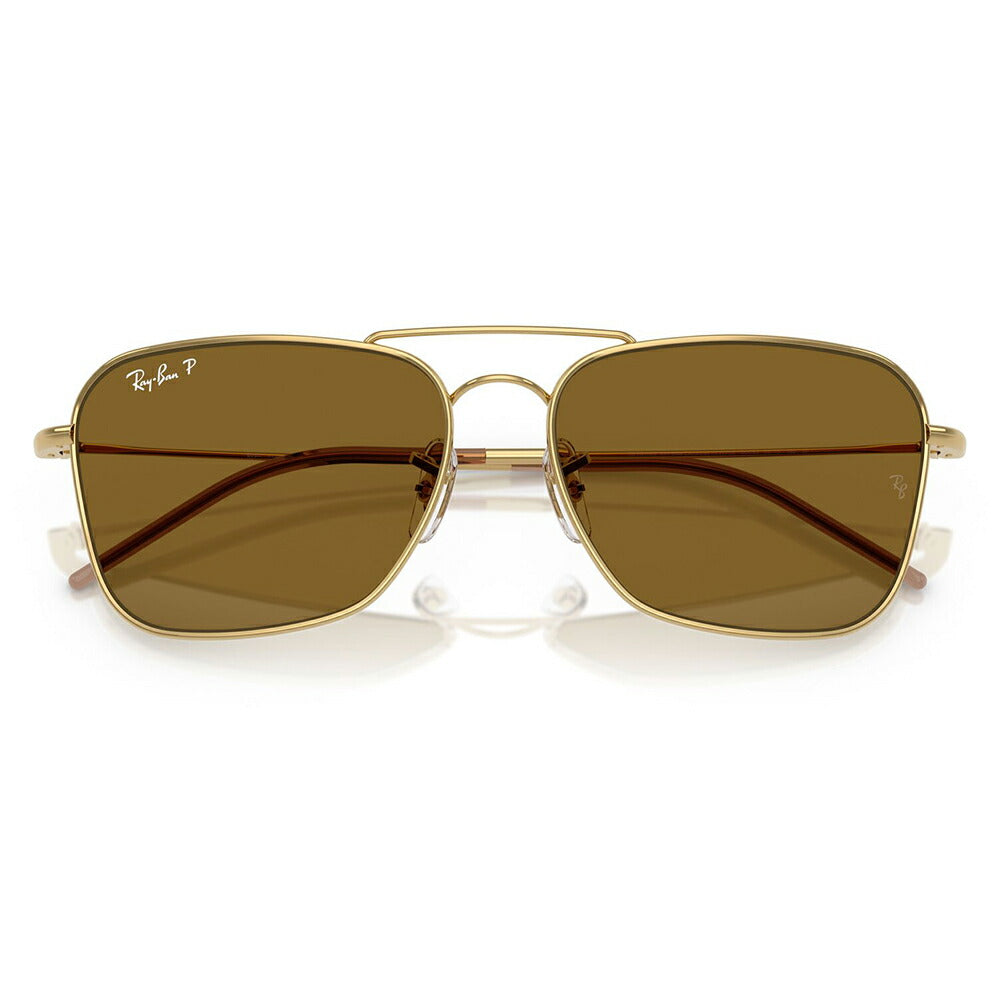 【正規品販売店】レイバン サングラス RBR0102S 001/83 58 61 Ray-Ban CARAVAN REVERSE キャラバン リバース スクエア メタル フルリム 伊達メガネ 眼鏡