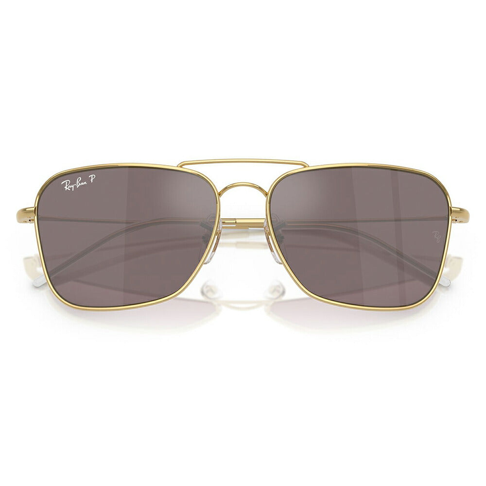【正規品販売店】レイバン サングラス RBR0102S 001/LB 58 61 Ray-Ban CARAVAN REVERSE キャラバン リバース スクエア メタル フルリム 伊達メガネ 眼鏡