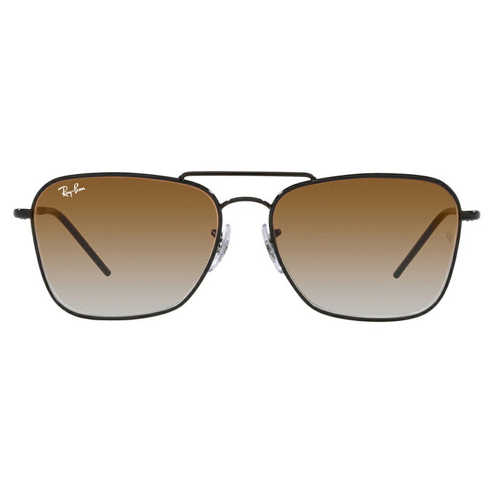 【正规品贩売店】reiban sangurasu RBR0102S 002/CB 58 Ray-Ban CARAVAN REVERSE キャラバン ribasu sukuea metaru fururimu 伊达メガネ 眼镜