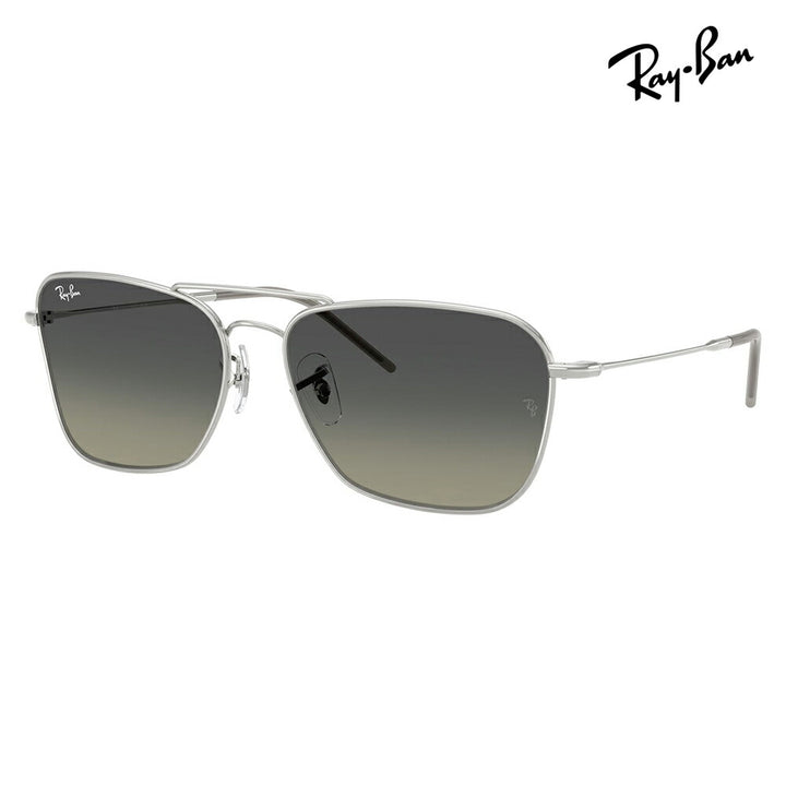 【正規品販売店】レイバン サングラス RBR0102S 003/11 58 61 Ray-Ban レイバン純正レンズ対応 CARAVAN REVERSE キャラバン リバース スクエア メタル フルリム