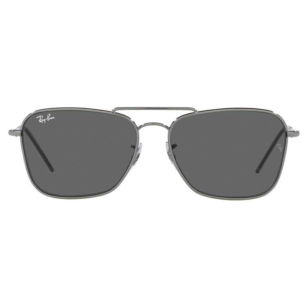 【正规品贩売店】reiban sangurasu RBR0102S 004/GR 58 Ray-Ban CARAVAN REVERSE キャラバン ribasu sukuea metaru fururimu 伊达メガネ 眼镜