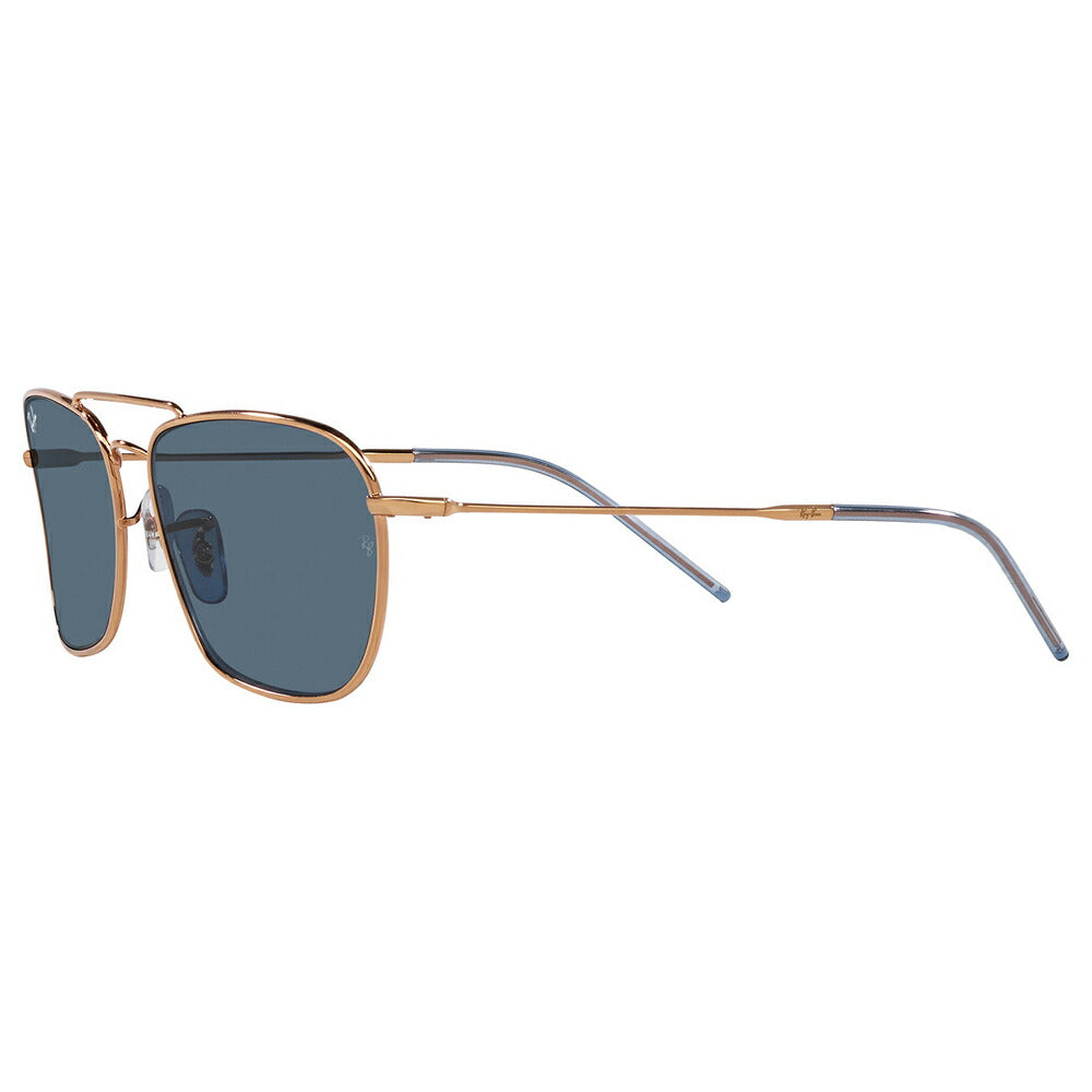 [Authorized Retailer] Ray-Ban Sunglasses RBR0102S 92023A 58 Ray-Ban CARAVAN REVERSE Caravan Reverse Square Metal Full Rim Fashion Glasses Eyeglasses 