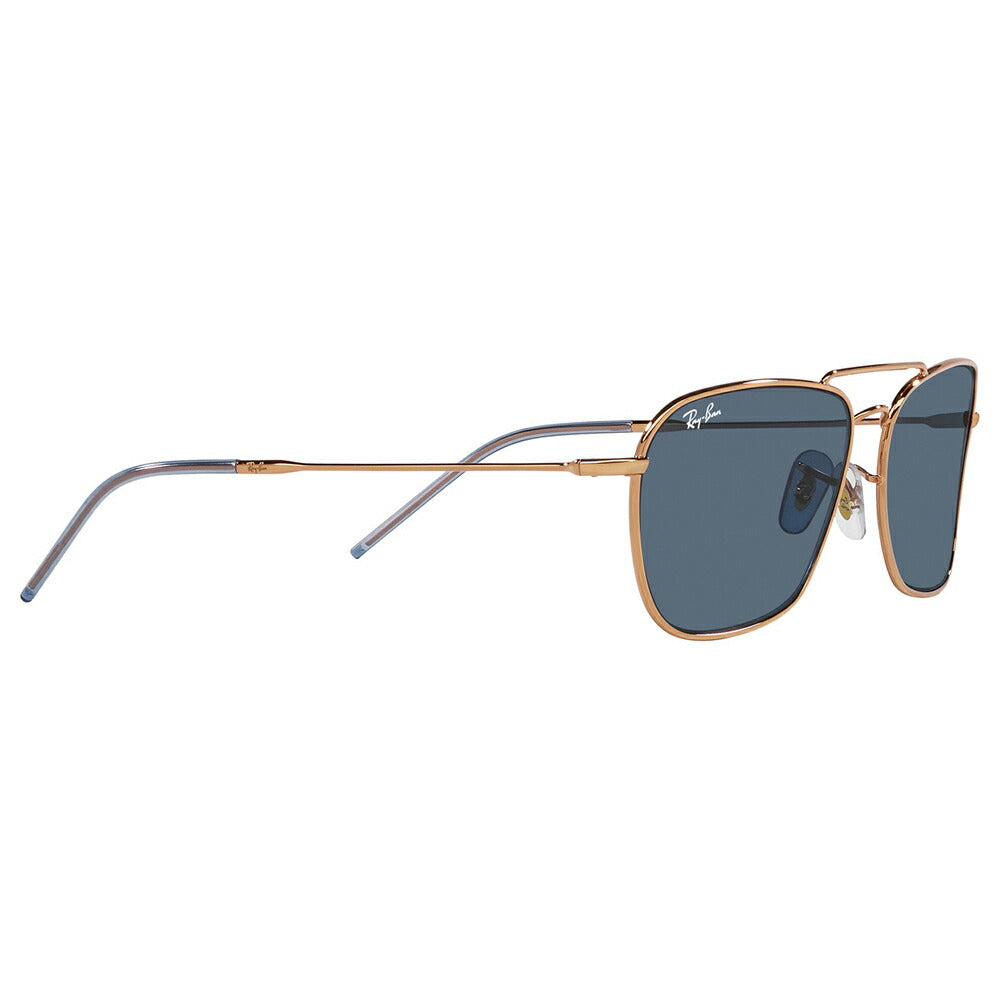 [Authorized Retailer] Ray-Ban Sunglasses RBR0102S 92023A 58 Ray-Ban CARAVAN REVERSE Caravan Reverse Square Metal Full Rim Fashion Glasses Eyeglasses 