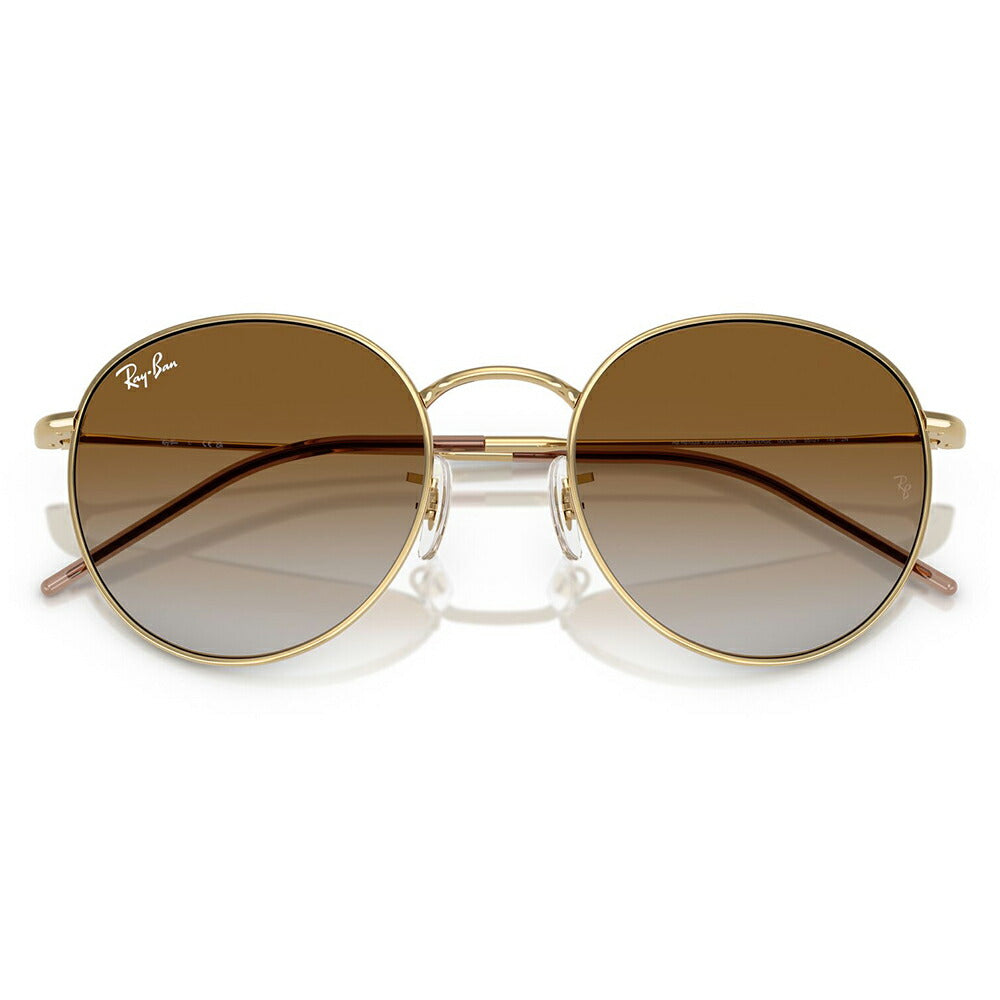 【正規品販売店】レイバン サングラス RBR0103S 001/CB 53 55 Ray-Ban ROUND REVERSE ラウンド リバース メタル ユニセックス 伊達メガネ 眼鏡
