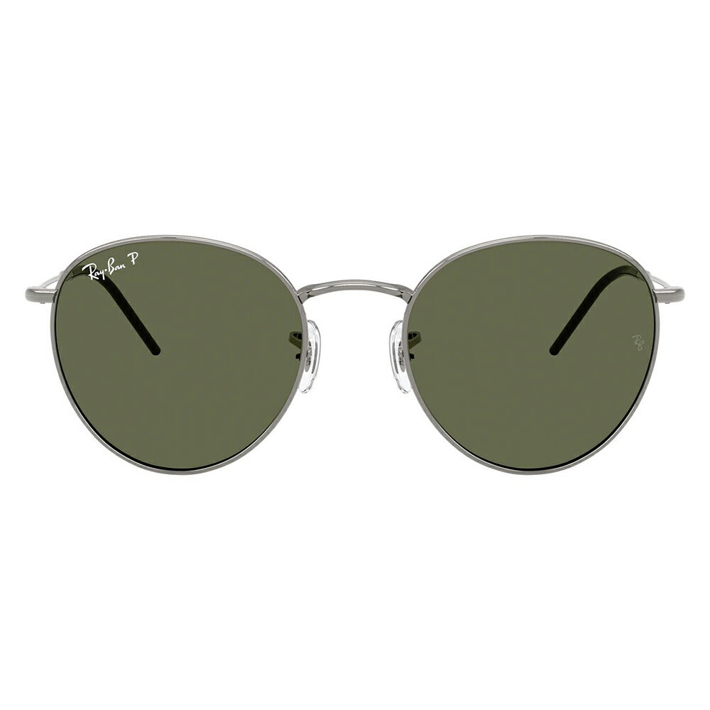 【正規品販売店】レイバン サングラス RBR0103S 004/9A 53 55 Ray-Ban ROUND REVERSE ラウンド リバース メタル ユニセックス 偏光 伊達メガネ 眼鏡