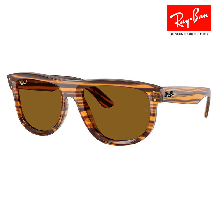 【正規品販売店】レイバン サングラス RBR0501S 679183 56 Ray-Ban BOYFRIEND REVERSE ボーイフレンド リバース ウェリントン セル フルリム 偏光 伊達メガネ 眼鏡