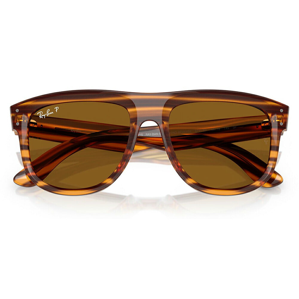 【正規品販売店】レイバン サングラス RBR0501S 679183 56 Ray-Ban BOYFRIEND REVERSE ボーイフレンド リバース ウェリントン セル フルリム 偏光 伊達メガネ 眼鏡