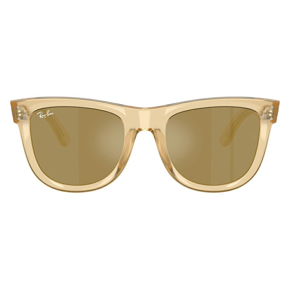 【正規品販売店】レイバン サングラス RBR0502S 68215A 50 53 Ray-Ban WAYFARER REVERSE ウェイファーラー リバース ミラーレンズ ウェリントン セル フルリム 伊達メガネ 眼鏡