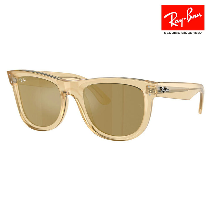 【正規品販売店】レイバン サングラス RBR0502S 68215A 50 53 Ray-Ban WAYFARER REVERSE ウェイファーラー リバース ミラーレンズ ウェリントン セル フルリム 伊達メガネ 眼鏡