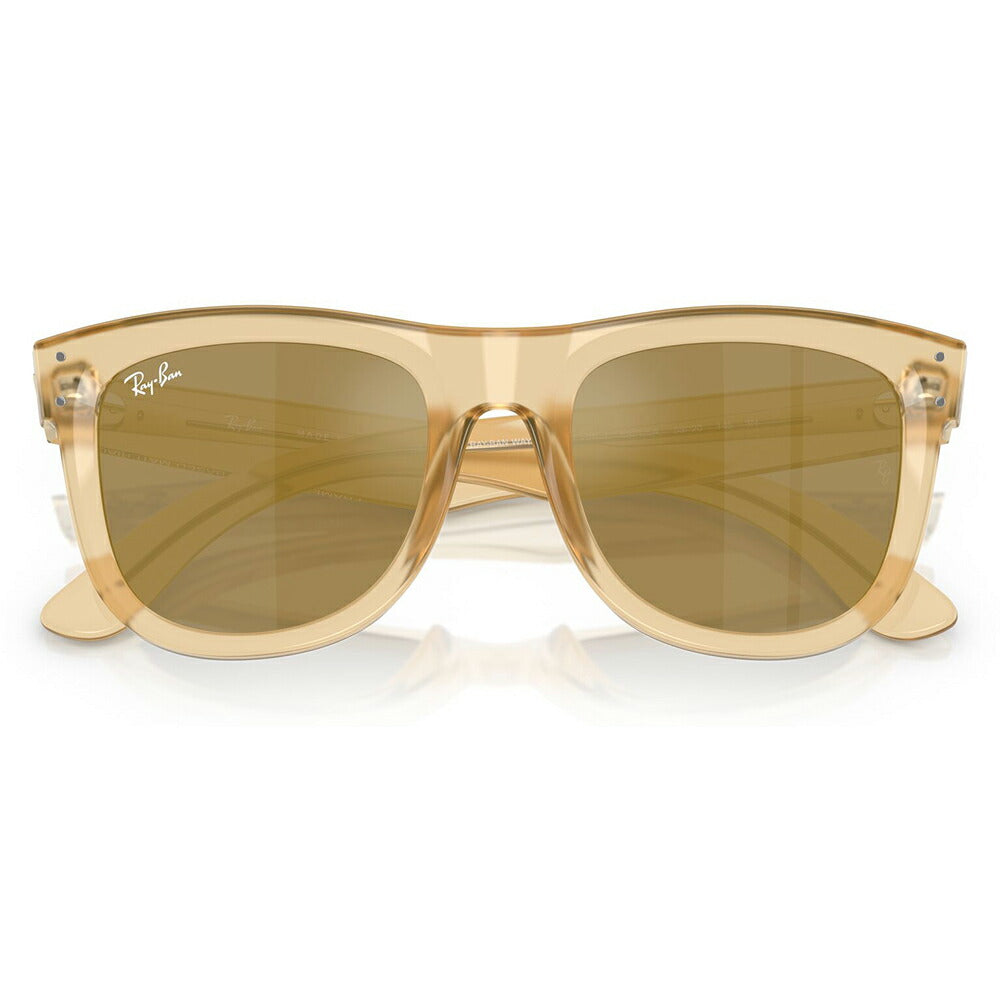 【正規品販売店】レイバン サングラス RBR0502S 68215A 50 53 Ray-Ban WAYFARER REVERSE ウェイファーラー リバース ミラーレンズ ウェリントン セル フルリム 伊達メガネ 眼鏡