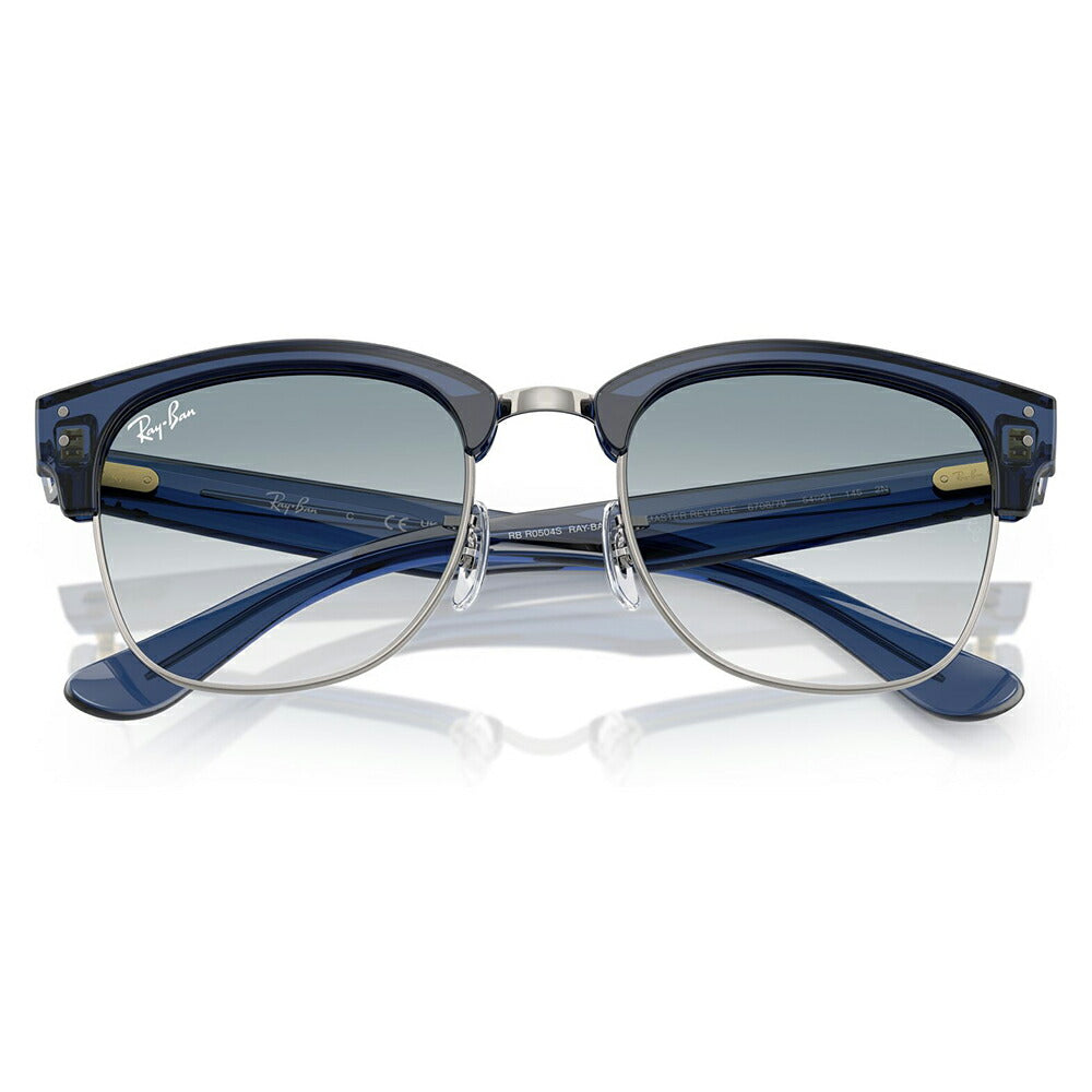 【正規品販売店】レイバン サングラス RBR0504S 670879 51 54 Ray-Ban CLUBMASTER REVERSE クラブマスター リバース 伊達メガネ 眼鏡